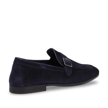 FRAU - Loafer suede leather with buckle
