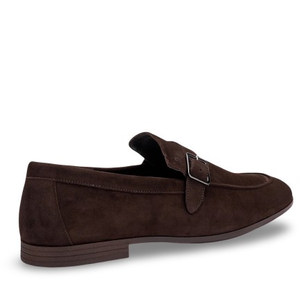 FRAU - Mocasín de ante con hebilla