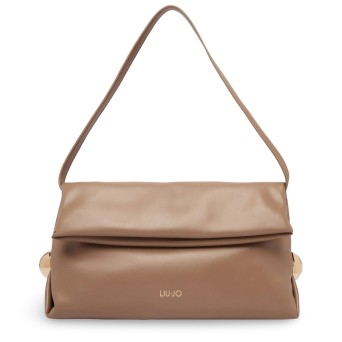 LIU JO - Borsa a spalla in ecopelle con logo
