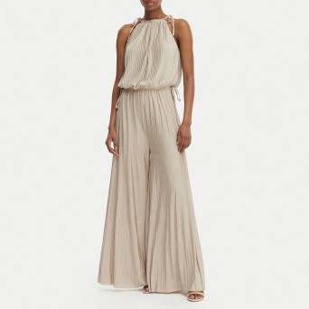 BOSS - Tuta Jumpsuit con pieghe plissé