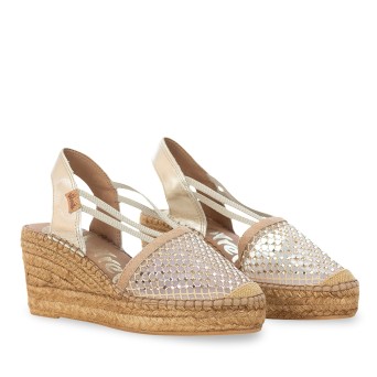 VIDORRETA - Espradrillas in rafia beige 2